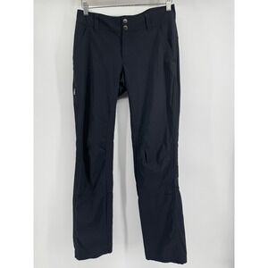 Columbia Omni-Shield Hiking Pants Womens Black Outdoor Trail Trousers 32x35.5